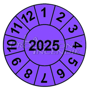 Macaron de vérification rond