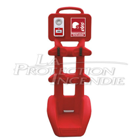 Safety trolley with alarm