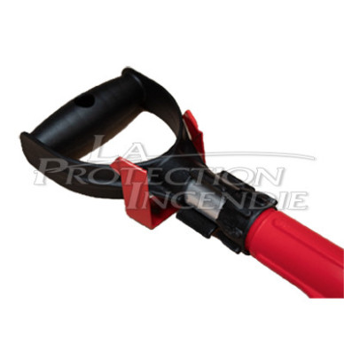 Support pour pelle incendie