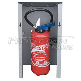 Coffret de protection décoratif X13 Extinbox - Aluminium brossé