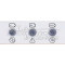 Alarme Type 4 secteur - 4 zones