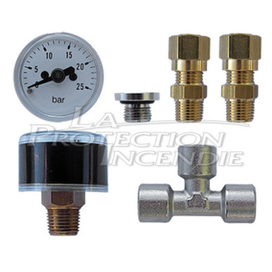 Measuring kit for pneumatic systems