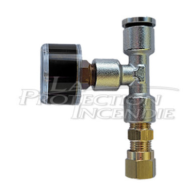 Measuring kit for pneumatic systems