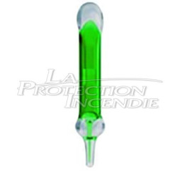 Green bulb for smoke vent thermal triggers