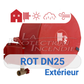 Cover for RIA ROT DN25 for outdoor use