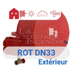 Cover for RIA ROT DN33 for outdoor use