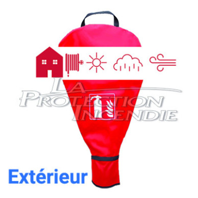 Housse extincteur 5 Kg CO2 avec protection UV pour extérieur