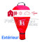 5kg CO2 fire extinguisher cover with UV protection for outdoor use