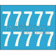 Board of 10 numbers - 7