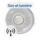 Sound and light radio broadcaster