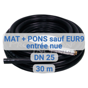 Tuyau RIA MAT / PONS entrée nue DN 25 - 30M