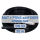 RIA MAT / PONS pipe bare inlet DN 33 - 20M