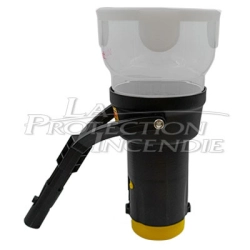 Tête de test fermée – Contrôle des détecteurs de fumée