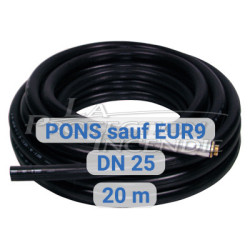 RIA PONS hose with swan neck DN 25 - 20M