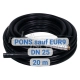 RIA PONS hose with swan neck DN 25 - 20M