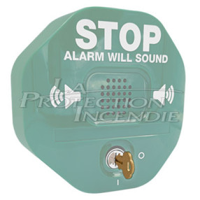 Clé Alarme Issue de Secours – Armement et Désarmement Sécurisés