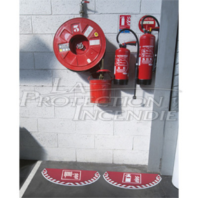 Ground marking Fire extinguisher