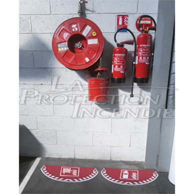 Ground marking Fire extinguisher Ground marking Fire extinguisher