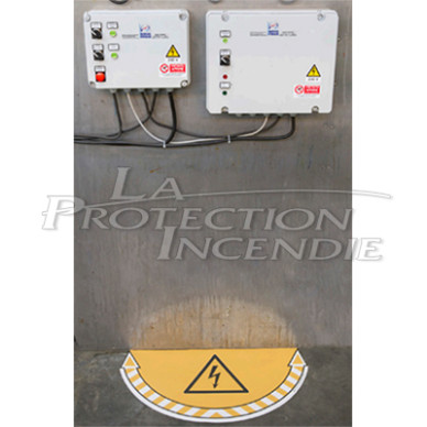 Ground marking Electrical danger Ground marking Electrical danger