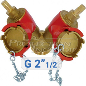 Double dry column socket