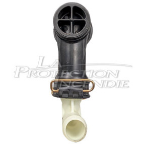 Boîte à eau DN 25 ROT - avec coude, épingles, circlip et collier de serrage