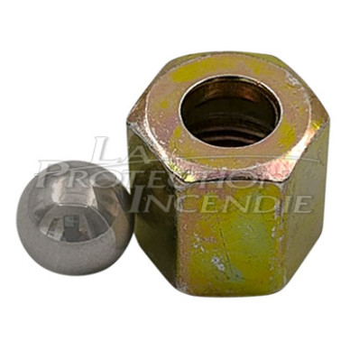 Obturateur en laiton - 6 mm