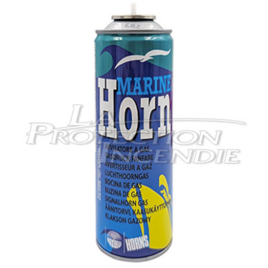 Gas cartridge for siren
