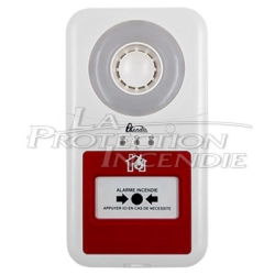 Alarme Incendie Type 4 autonome - Signal Lumineux et Sonore