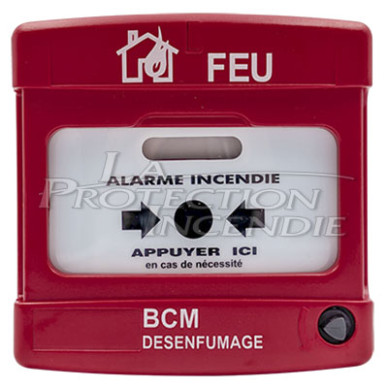 Déclencheur manuel pour désenfumage