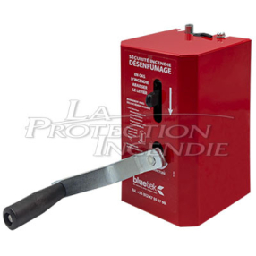 BT130 mechanical winch for smoke extraction system