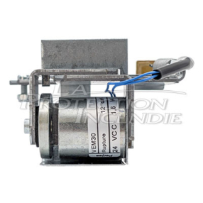 Electromagnetic module for mechanical winch