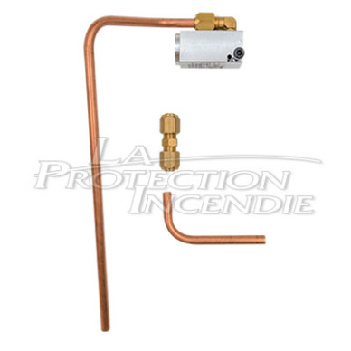 Pneumatic module for mechanical winch