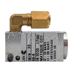 Pneumatic module for mechanical winch