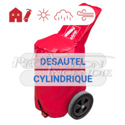 DESAUTEL 50kg Wheeled Fire Extinguisher Cover - Model M2