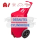 DESAUTEL 50kg Wheeled Fire Extinguisher Cover - Model M2