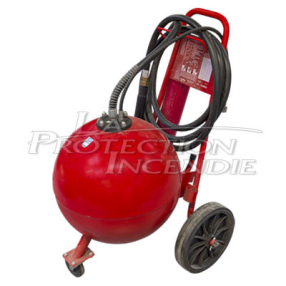 Housse pour extincteur sur roues 50Kg EUROFEU - Modèle M2