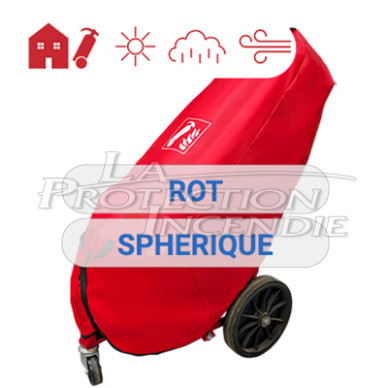 ROT 50kg Spherical Wheeled Fire Extinguisher Cover - Model M2