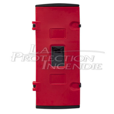 Coffret porte rouge pour extincteur 5 kg CO2