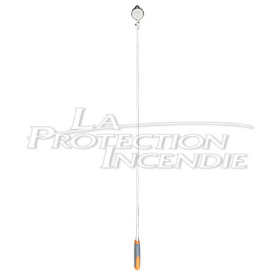 Miroir d'inspection téléscopique à eclairage LED