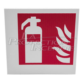 Mobile stand for fire extinguisher