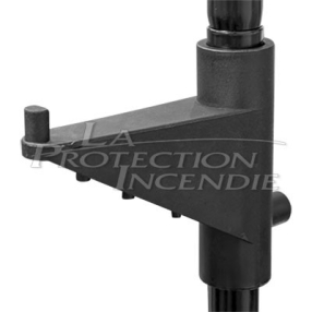 Adaptation kit for mobile fire extinguisher bracket