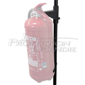 Adaptation kit for mobile fire extinguisher bracket