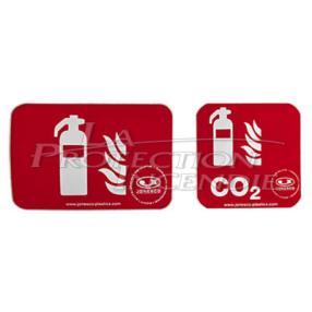 Coffret Extincteur CO2 (2/5kg) et Eau (6/9L) - Sans Clé