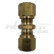 Brass straight union fitting