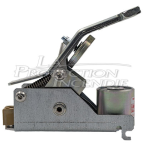 Electromagnetic module for pneumatic box