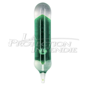 Ampoule thermofusible 93°C pour thérmodéclencheur