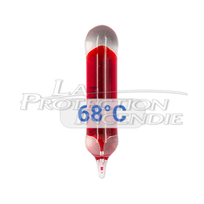 Ampoule thermofusible 68°C pour thérmodéclencheur