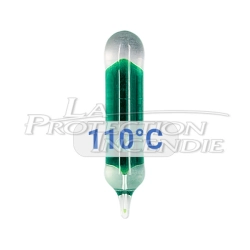 110°C thermal fuse bulb for thermal release