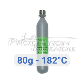 Cartouche APS 080g - 182°C - tête CL10 - pour la remise en service des alimentations pneumatiques de sécurité présentes sur les