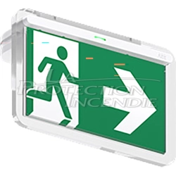 Bloc LSC Autotestable Briospot S 48..230 60L - en Saillie - blanc - Code ABB / KAUFEL : 100223K